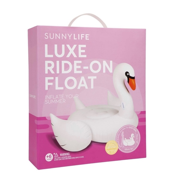 Luxe Pool Float- Flamingo and Swan - Picture 2 of 4